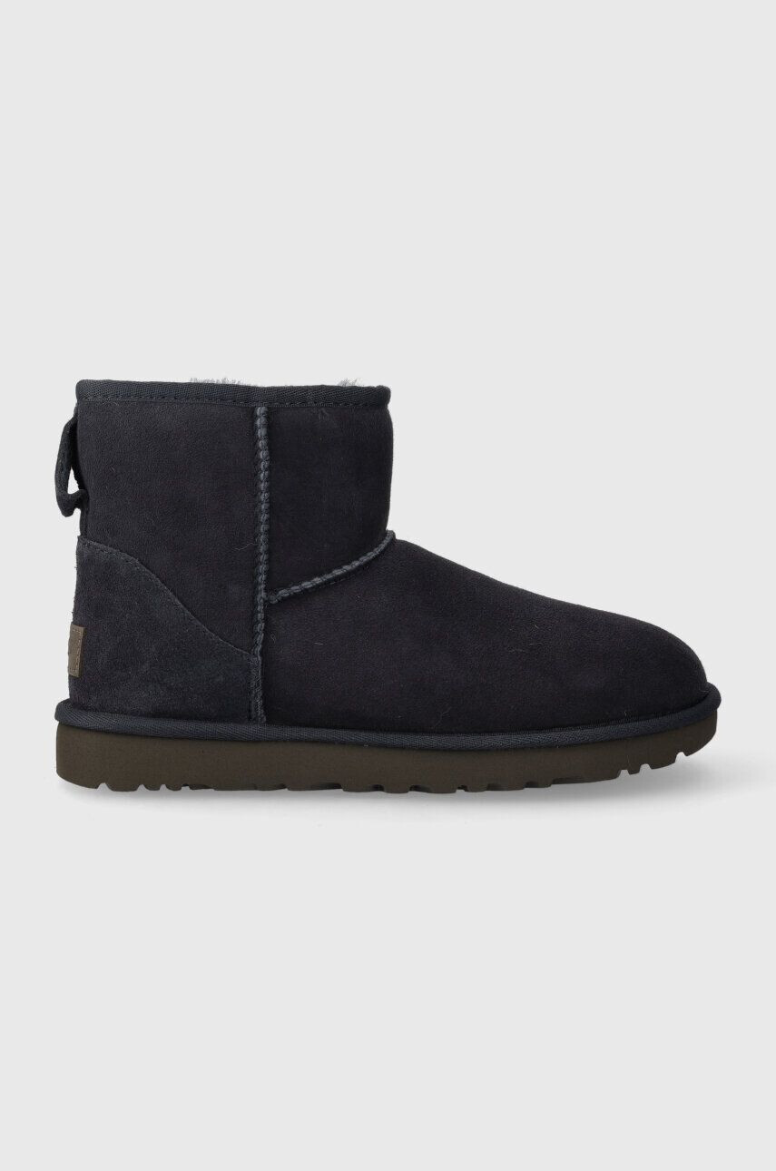 Ugg velúr hócipő Classic Mini II sötétkék 1016222 - Pepit.hu