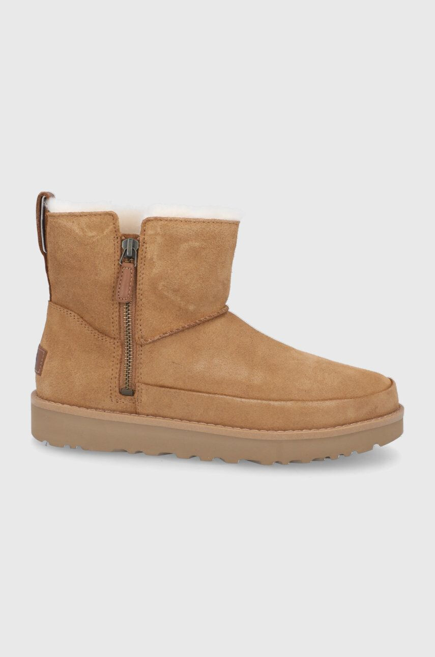 Ugg velúr hócipő Classic Zip Mini - Pepit.hu