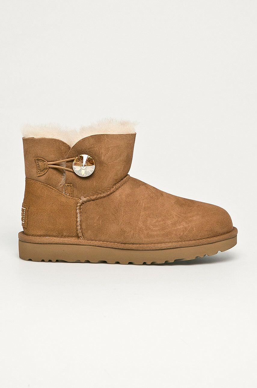 Ugg Velúr hócipő Mini Bailey Button Blink - Pepit.hu