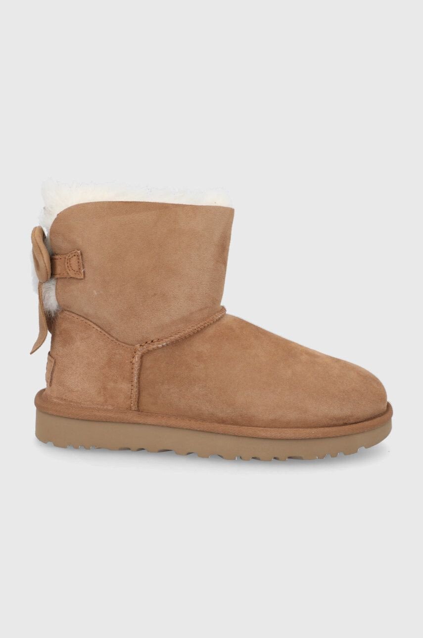 Ugg velúr hócipő Mini Bailey Fluff Bow - Pepit.hu