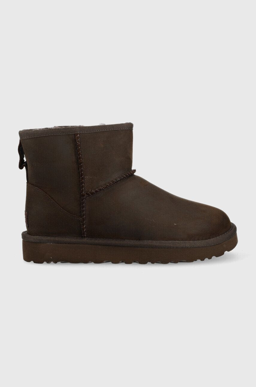 Ugg velúr hócipő W Classic Mini Leather - Pepit.hu