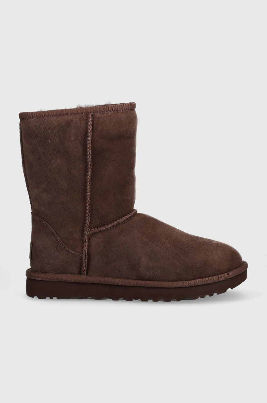 Ugg velúr hócipő W Classic Short Ii barna - Pepit.hu