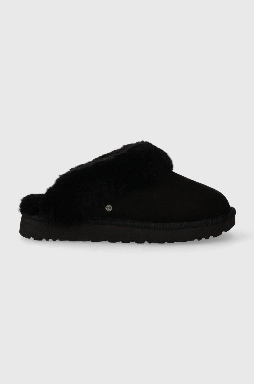 Ugg velúr papucs Classic Slipper II fekete - Pepit.hu