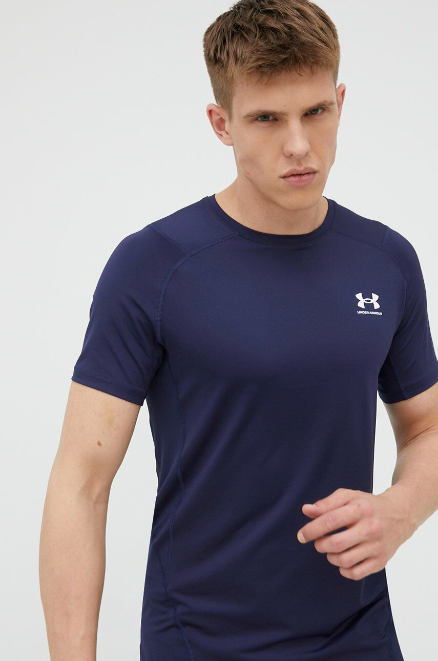 Under Armour edzős póló 1361683410 sötétkék sima - Pepit.hu