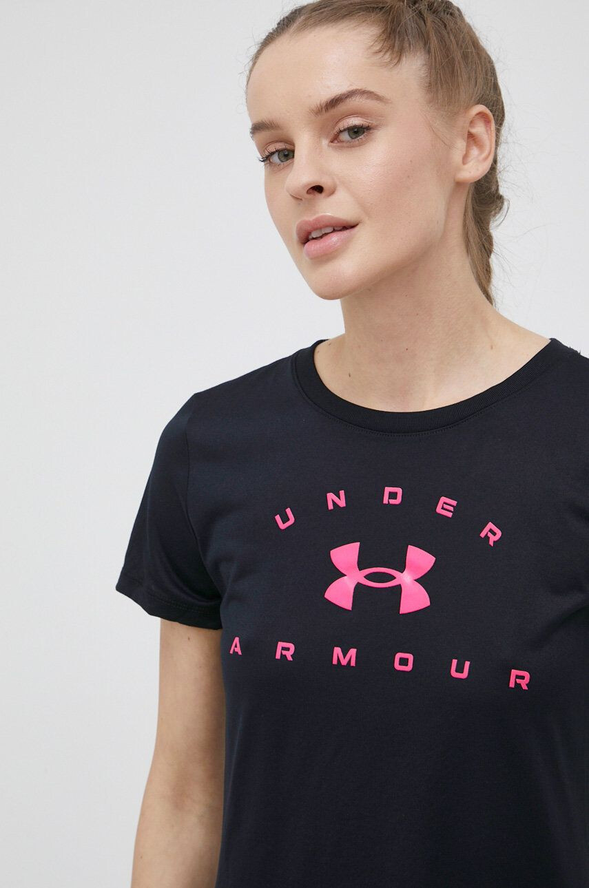 Under Armour edzős póló Solid Logo Arch 1369864 - Pepit.hu