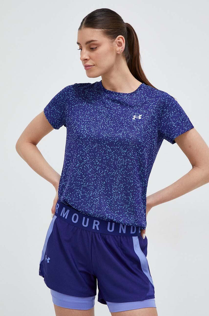 Under Armour edzős póló Tech Nova sötétkék - Pepit.hu