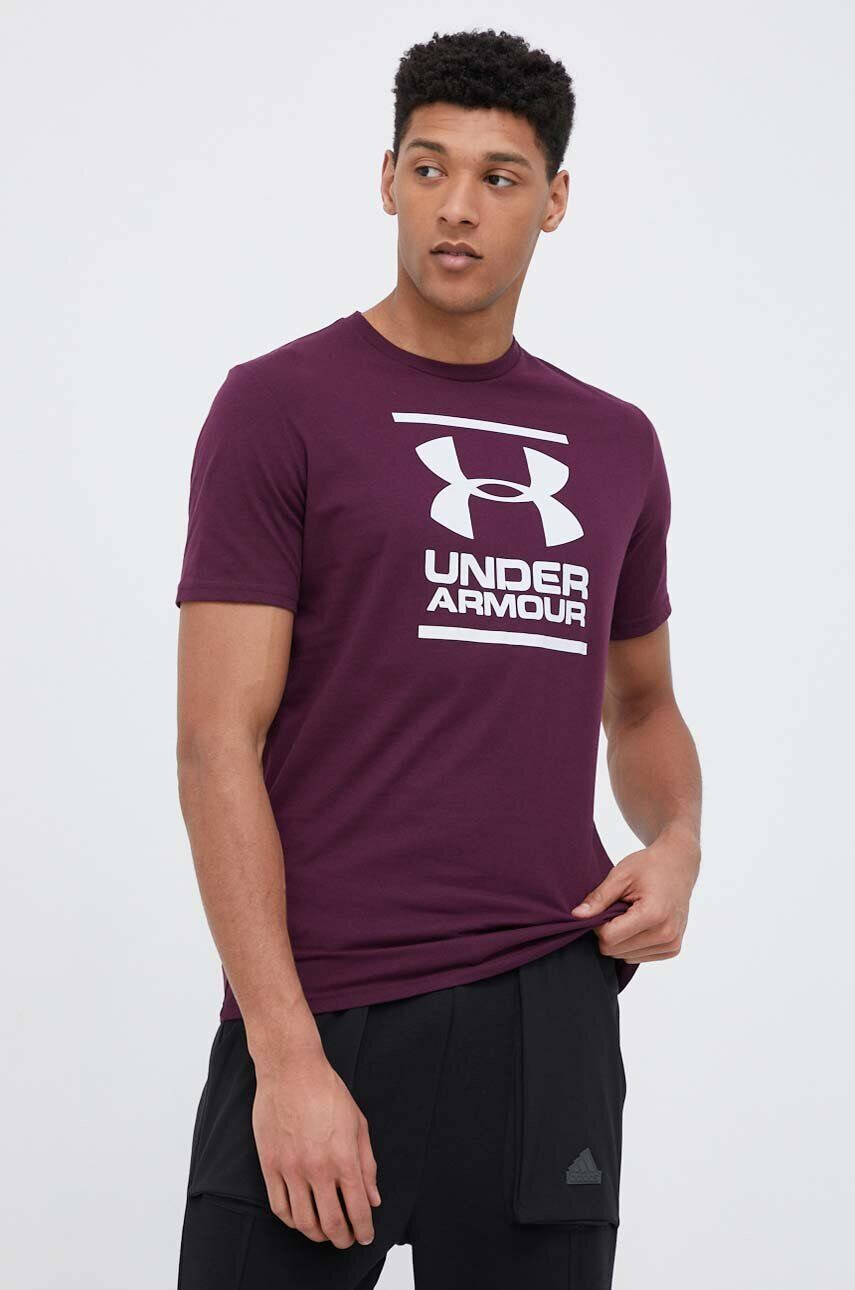 Under Armour funkcionális póló lila nyomott mintás - Pepit.hu