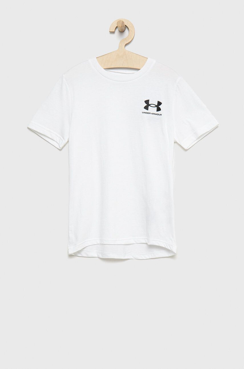 Under Armour gyerek póló fehér sima - Pepit.hu