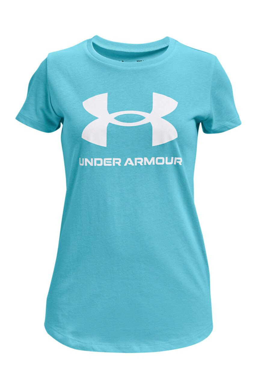 Under Armour gyerek póló 1361182 türkiz - Pepit.hu