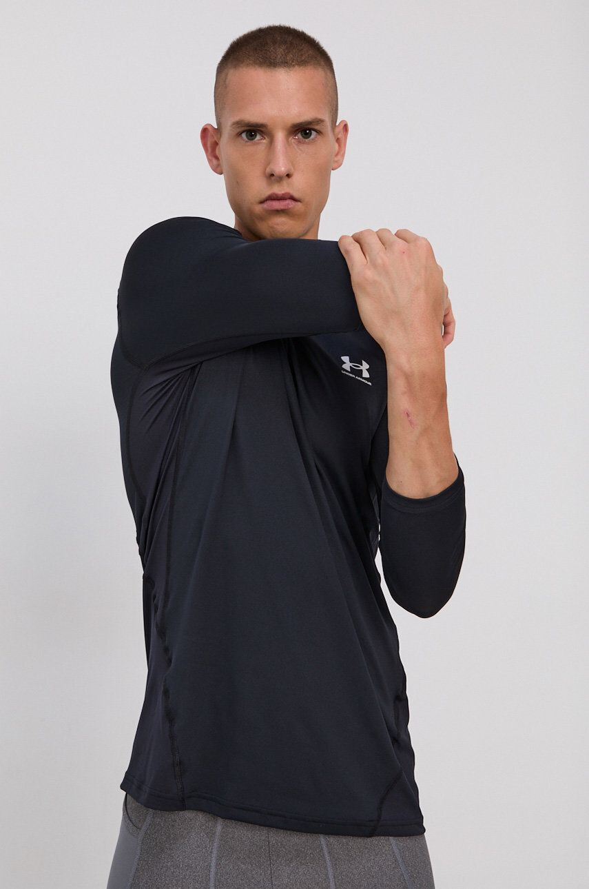 Under Armour edzős hosszú ujjú fekete sima - Pepit.hu