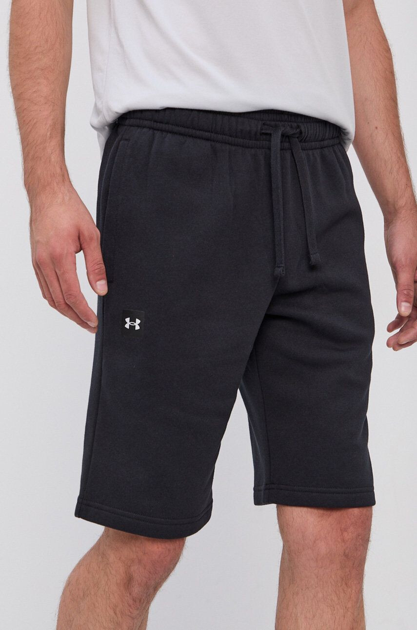 Under Armour rövidnadrág női zöld nyomott mintás közepes derékmagasságú - Pepit.hu