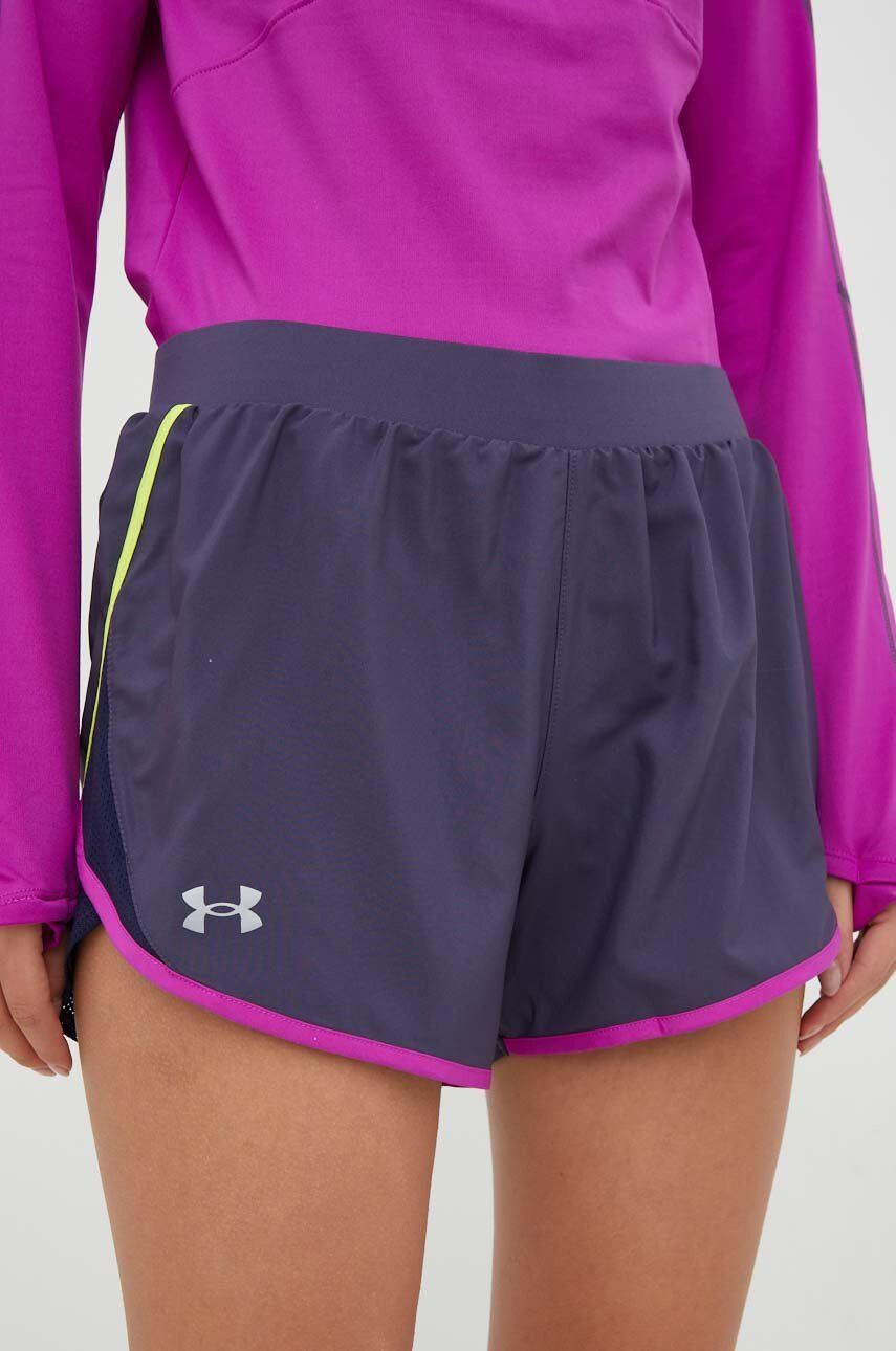 Under Armour rövidnadrág futáshoz női lila sima közepes derékmagasságú - Pepit.hu