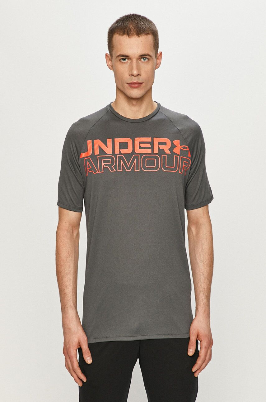 Under Armour t-shirt lila férfi sima - Pepit.hu