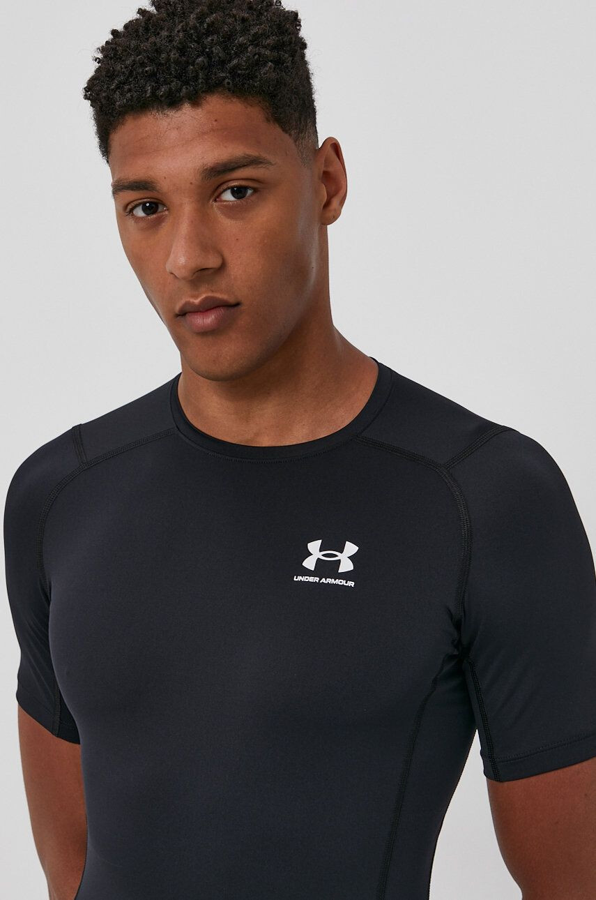 Under Armour edzős póló 1361518 fekete sima - Pepit.hu