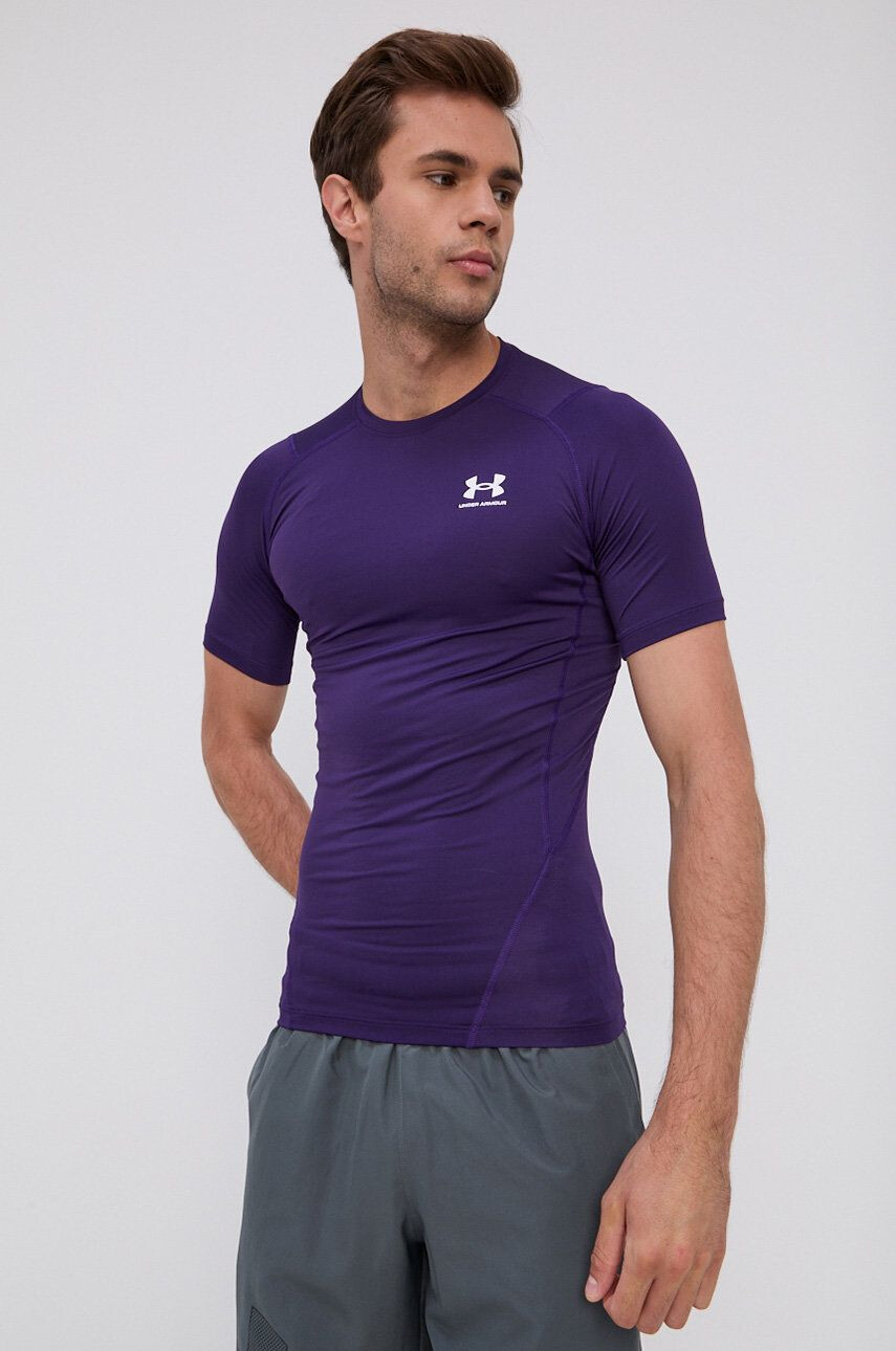 Under Armour t-shirt lila férfi sima - Pepit.hu