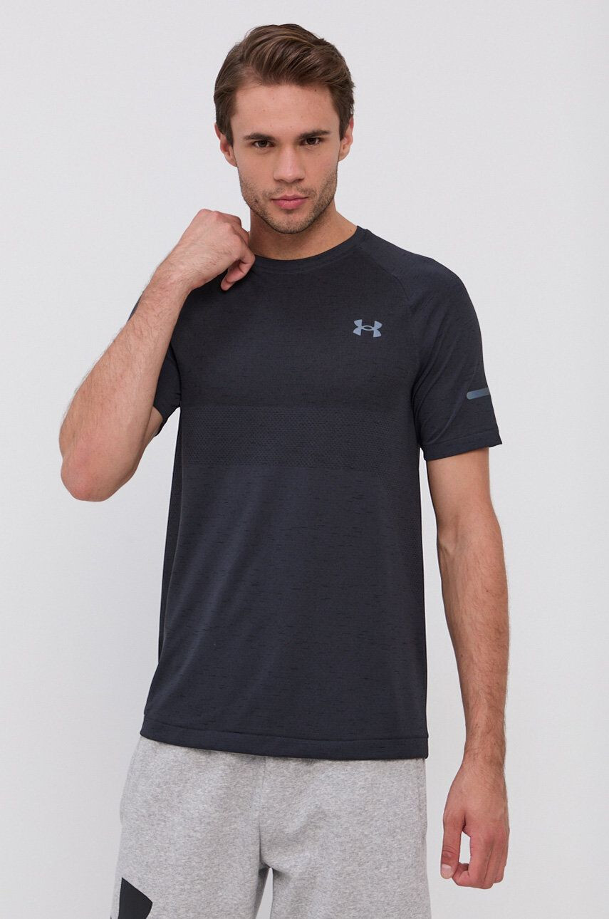 Under Armour t-shirt fekete férfi nyomott mintás - Pepit.hu