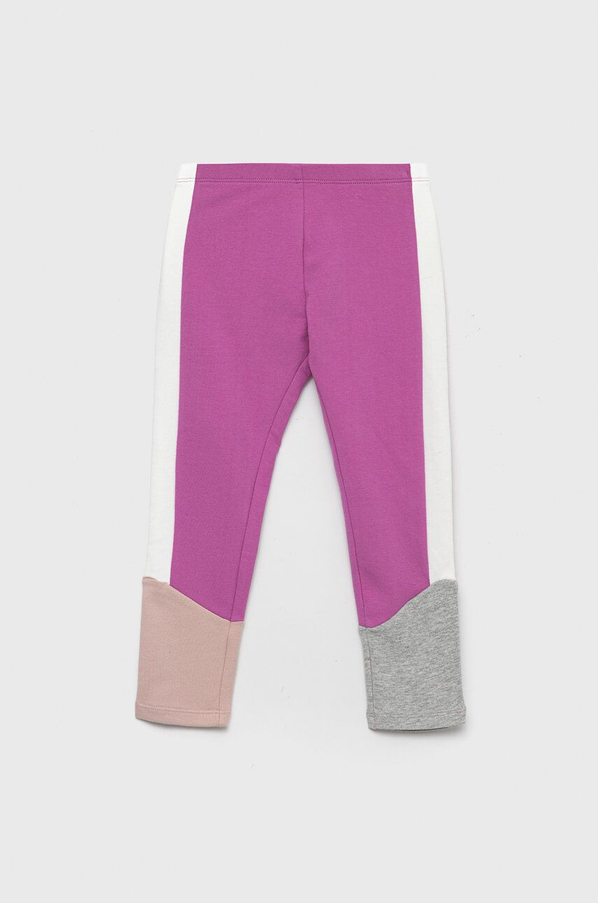 United Colors of Benetton gyerek legging lila mintás - Pepit.hu