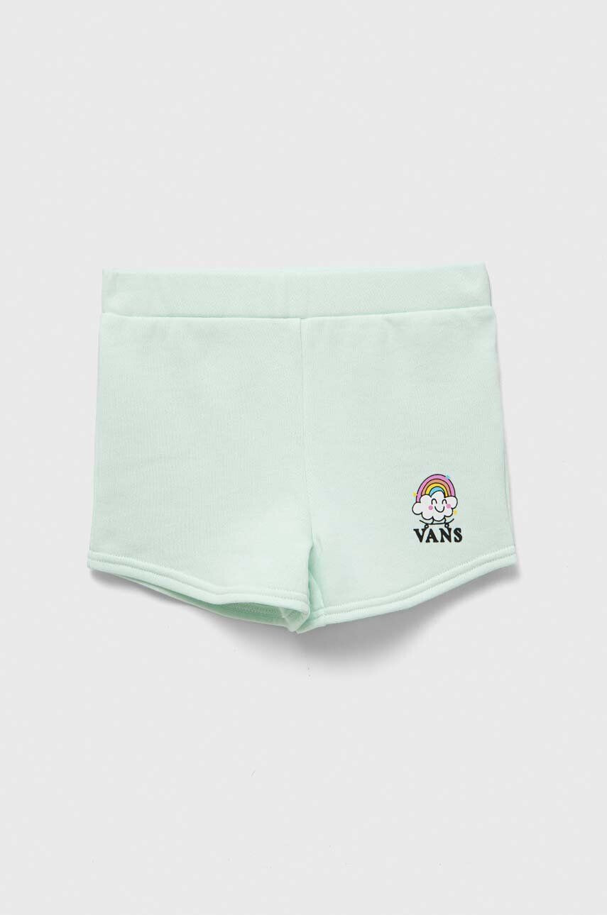 Vans gyerek rövidnadrág RAINBOW RIDER SHORT CLEARLY AQUA zöld nyomott mintás - Pepit.hu