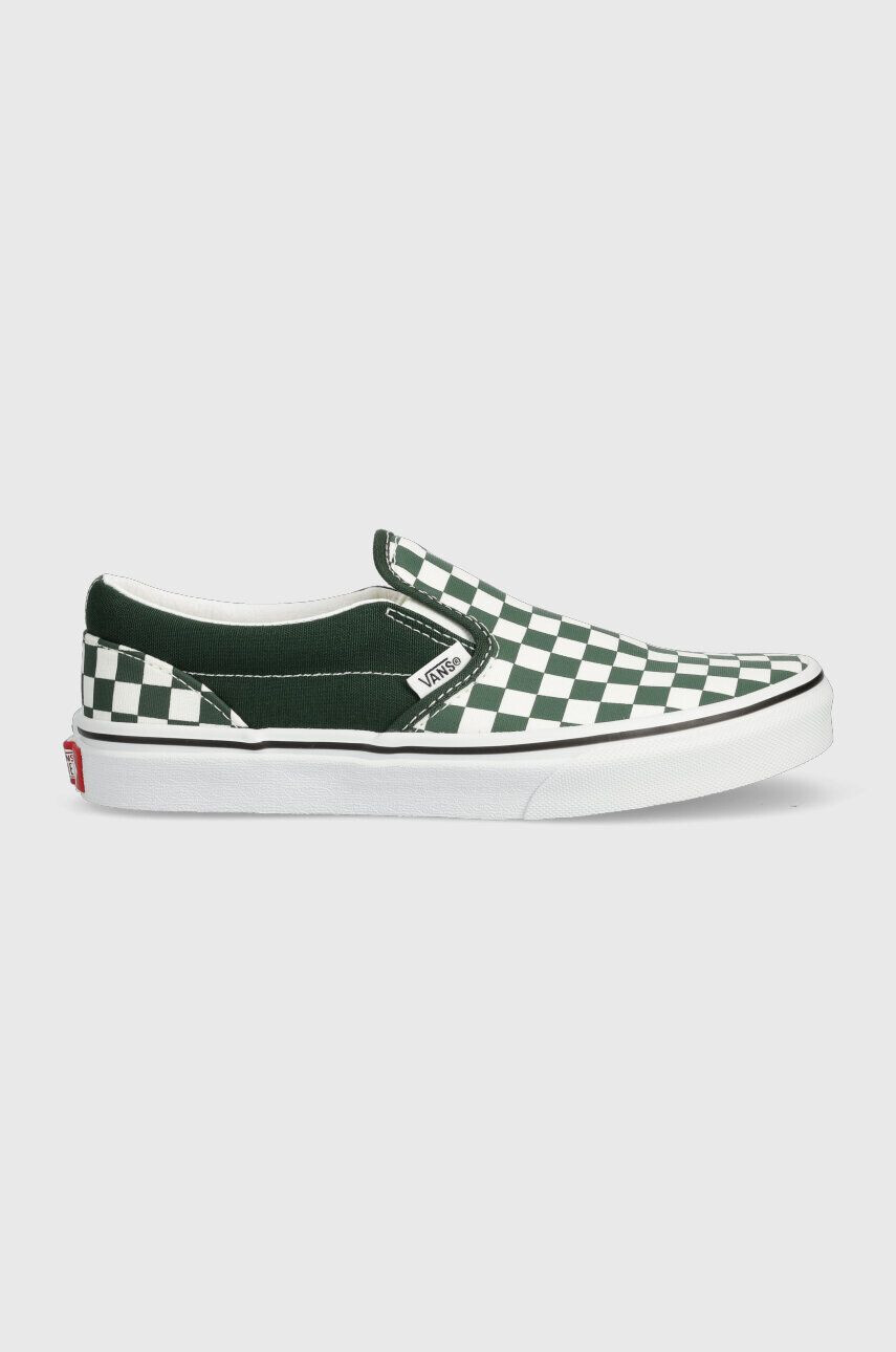 Vans gyerek sportcipő JN Classic Slip-On zöld - Pepit.hu