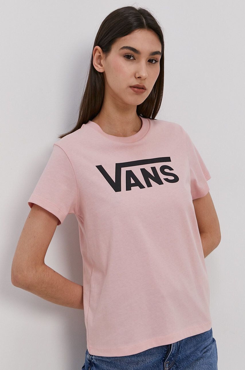 Vans t-shirt női rózsaszín - Pepit.hu