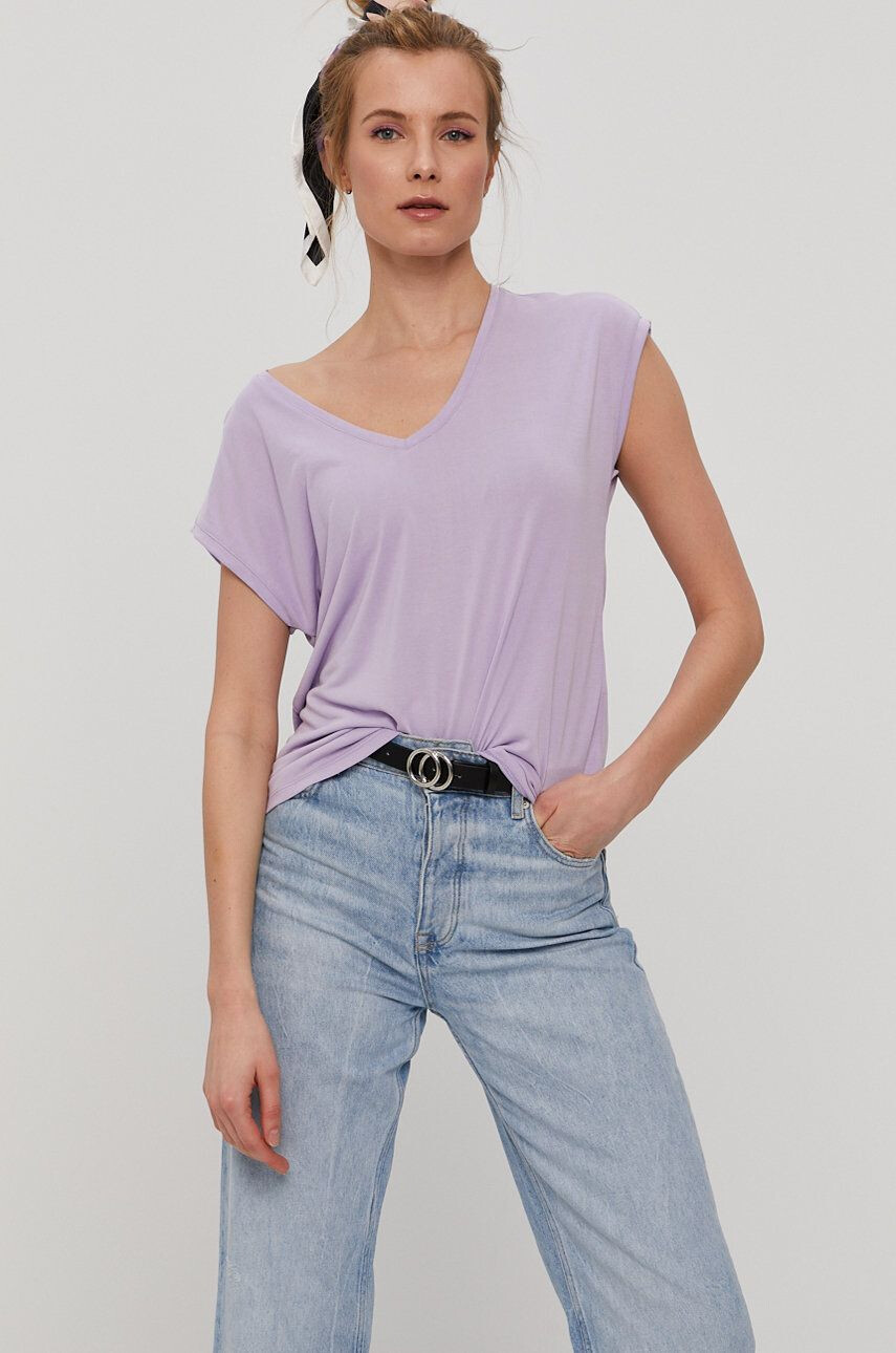 Vero Moda t-shirt lila - Pepit.hu