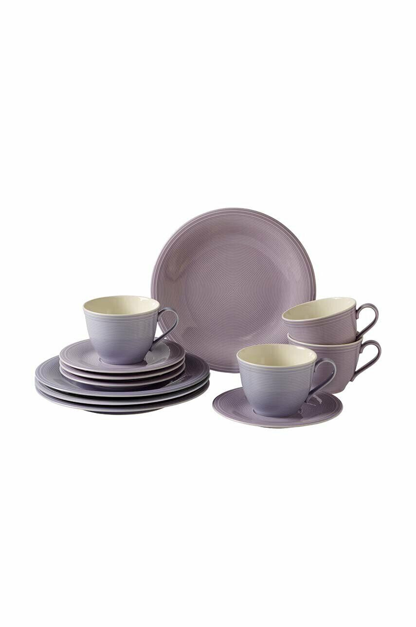 Villeroy & Boch 4 személyes kávéskészlet Color Loop Blueblossom 12 db - Pepit.hu