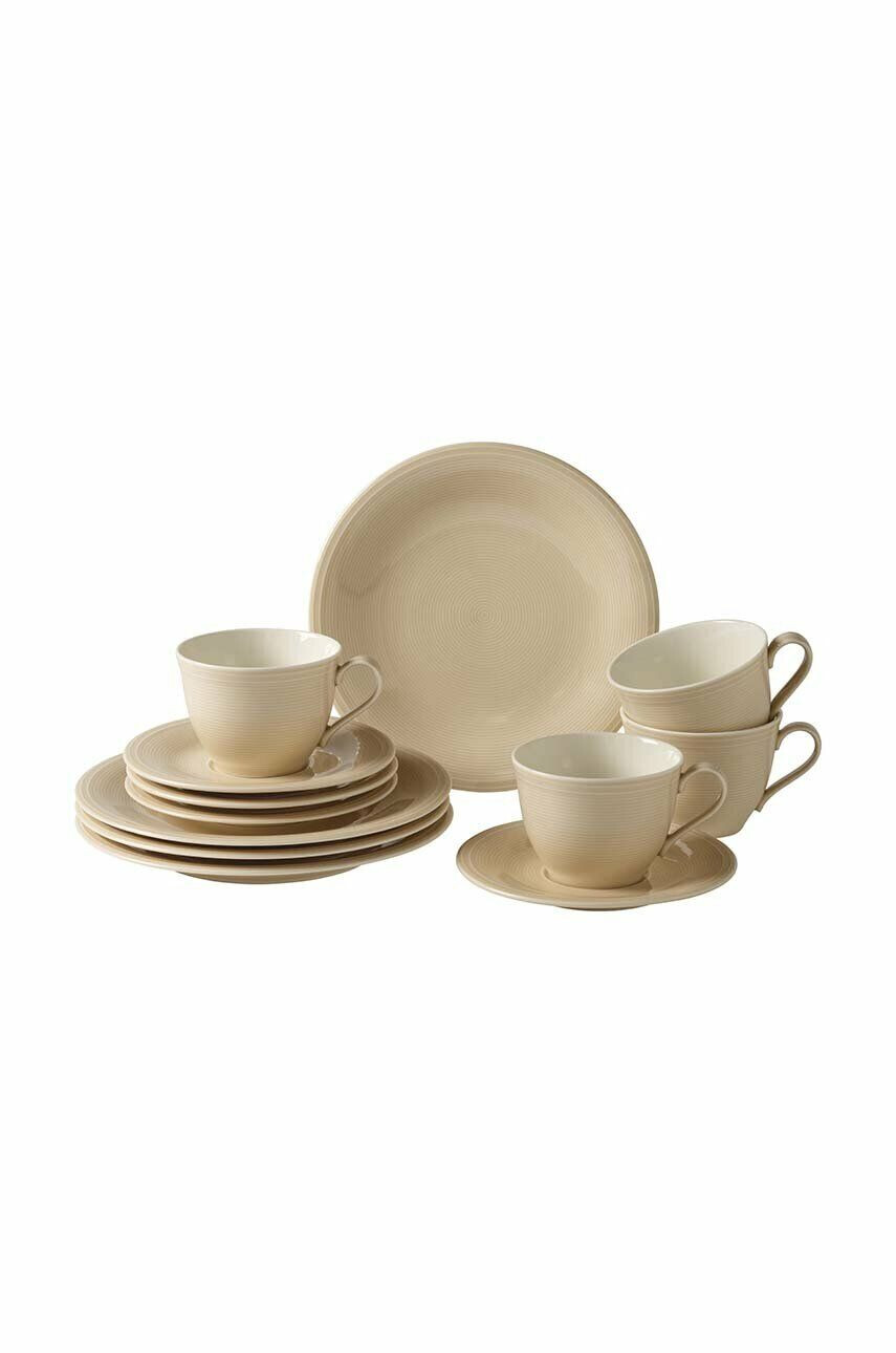 Villeroy & Boch 4 személyes kávéskészlet Color Loop Sand 12 db - Pepit.hu