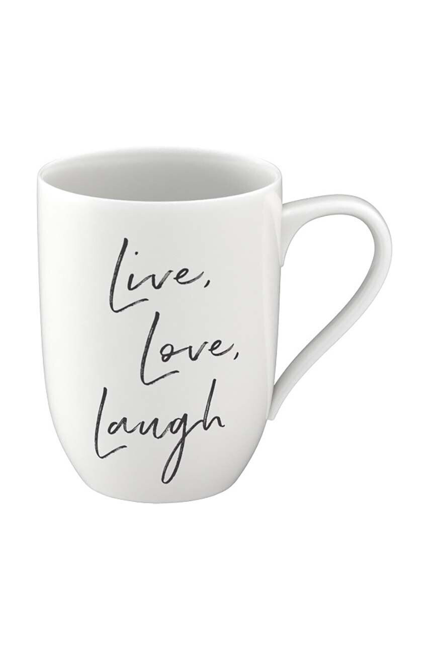 Villeroy & Boch bögre Live Love Laugh - Pepit.hu