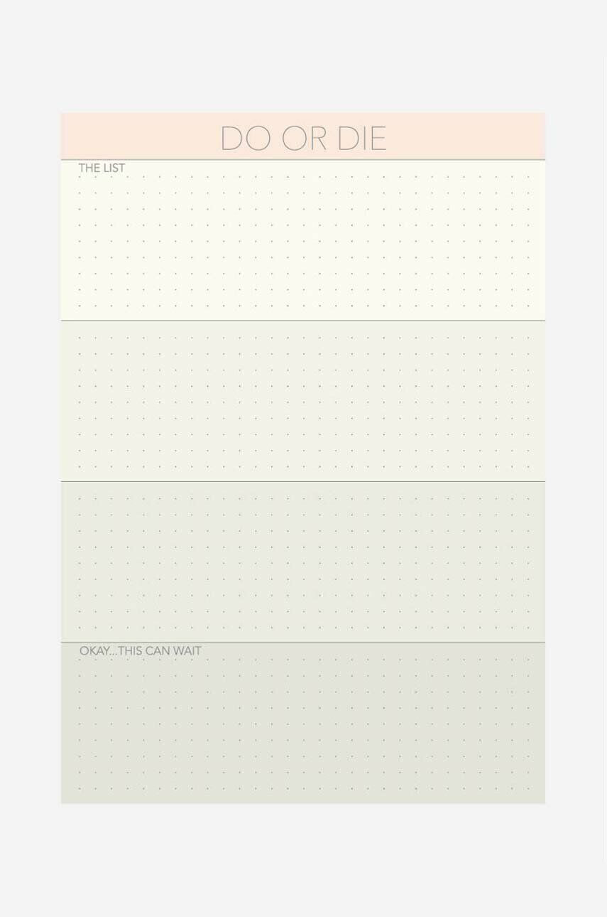 Vissevasse jegyzetfüzet Do Or Die - Pepit.hu