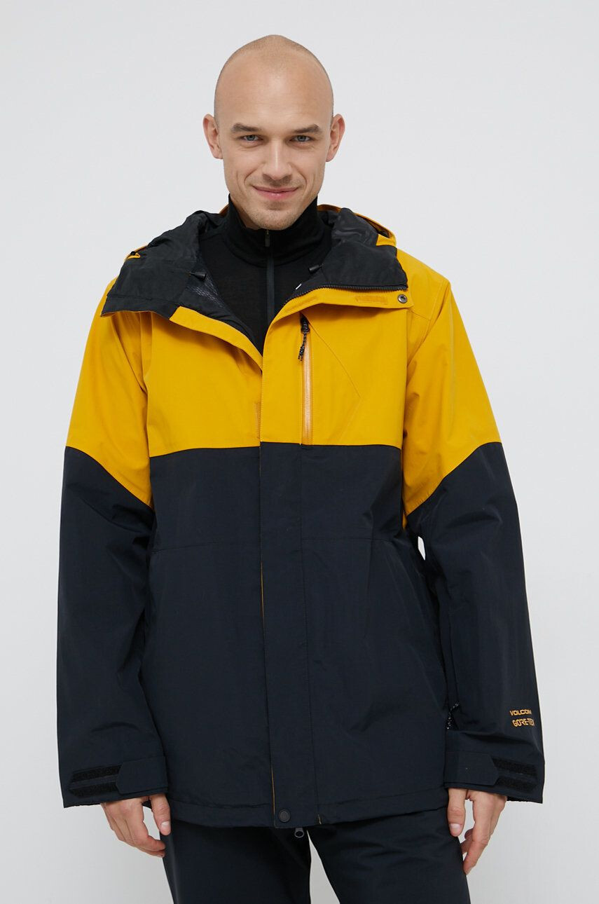 Volcom snowboardos kabát férfi sárga Gore-Tex - Pepit.hu