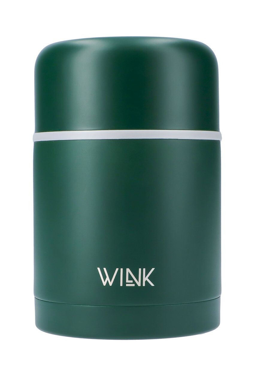 Wink Bottle élelmiszer termosz DARK GREEN - Pepit.hu