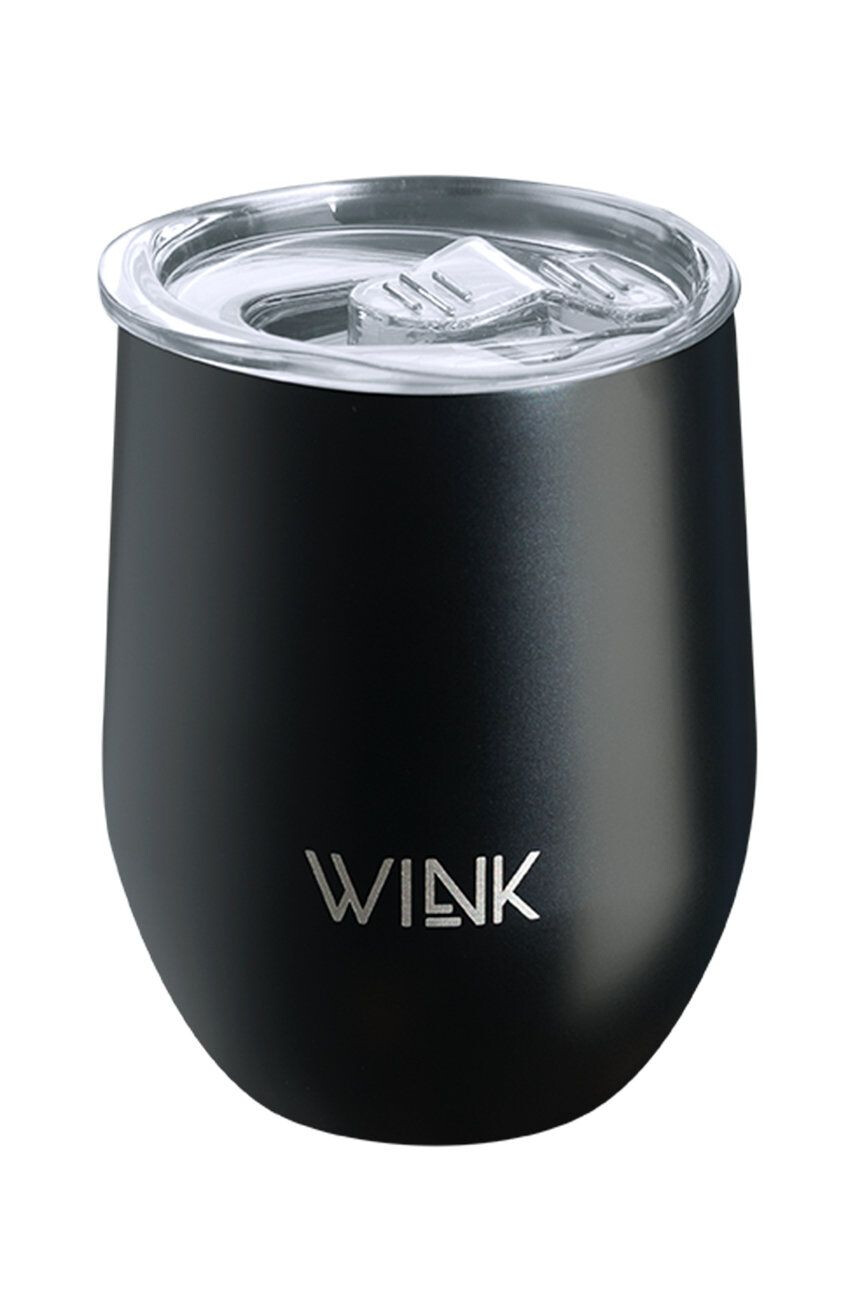 Wink Bottle Termosz bögre TUMBLER BLACK - Pepit.hu