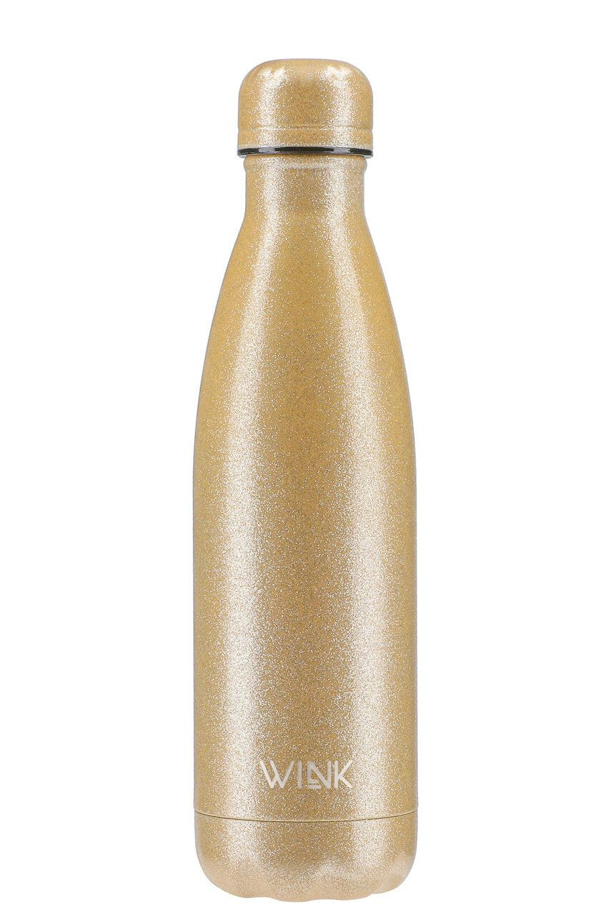 Wink Bottle Termosz GLITTER GOLD - Pepit.hu