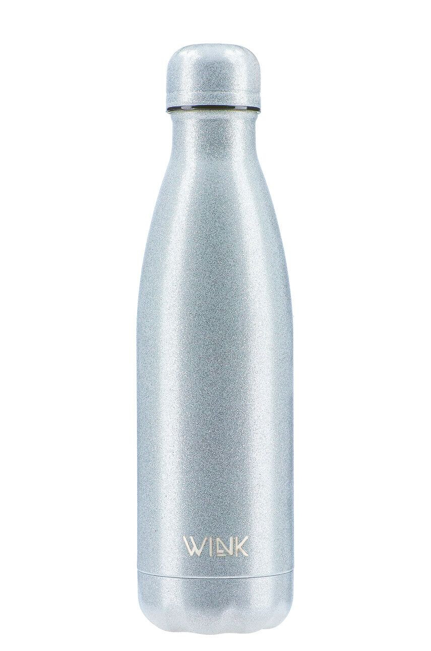 Wink Bottle Termosz GLITTER SILVER - Pepit.hu