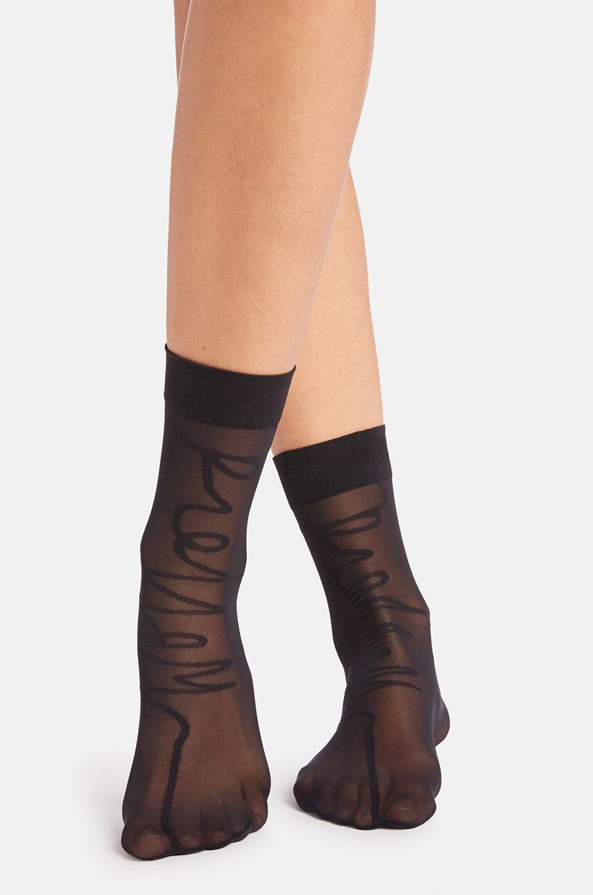 Wolford Zokni Aurora Script 20 DEN - Pepit.hu