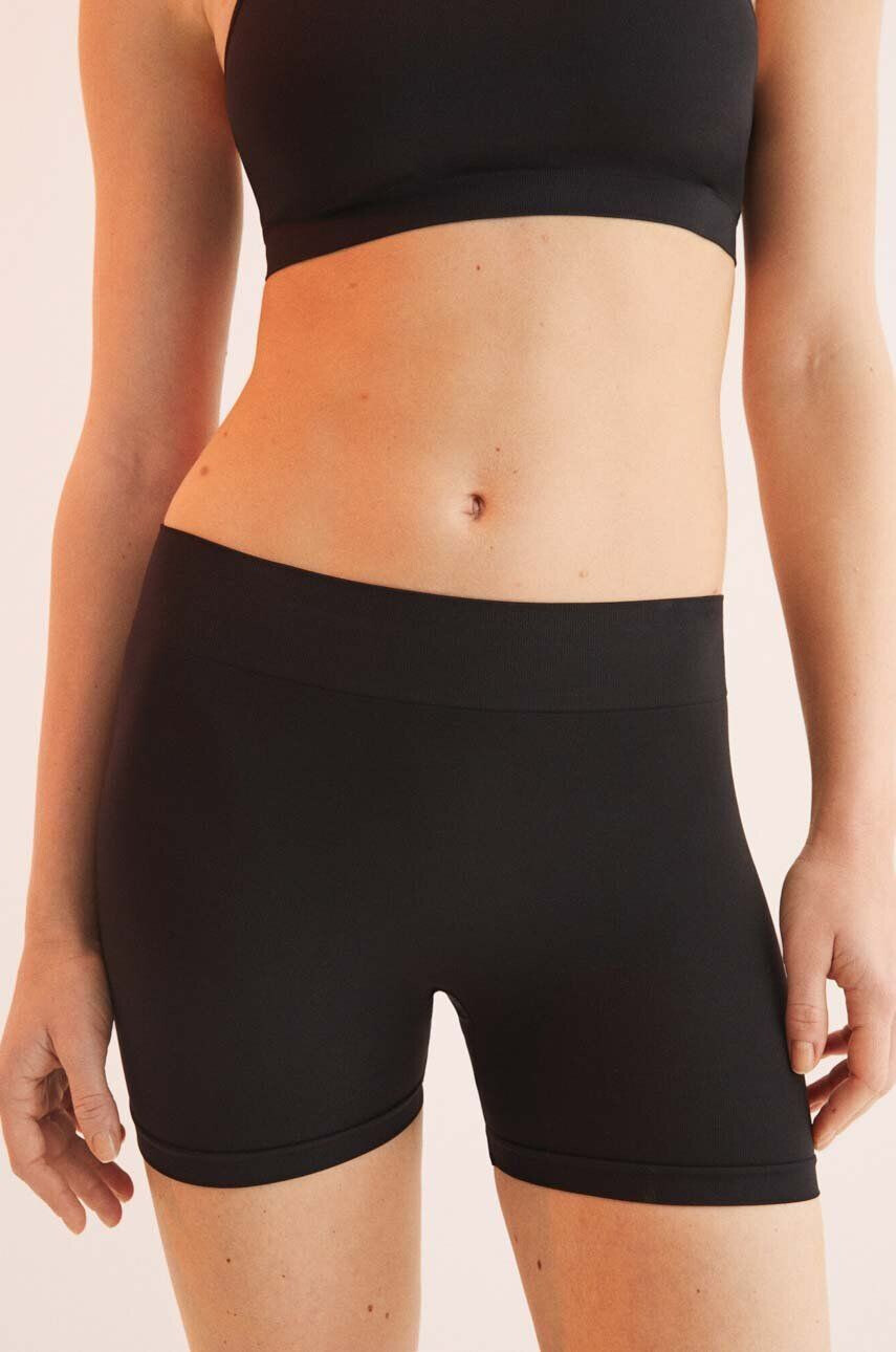 women'secret boxeralsó SEAMLESS 3 fekete 5125007 - Pepit.hu