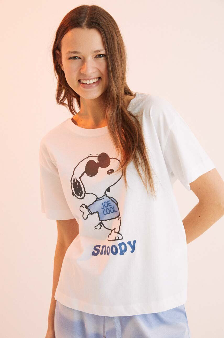 women'secret pamut pizsama Snoopy pamut 3135264 - Pepit.hu