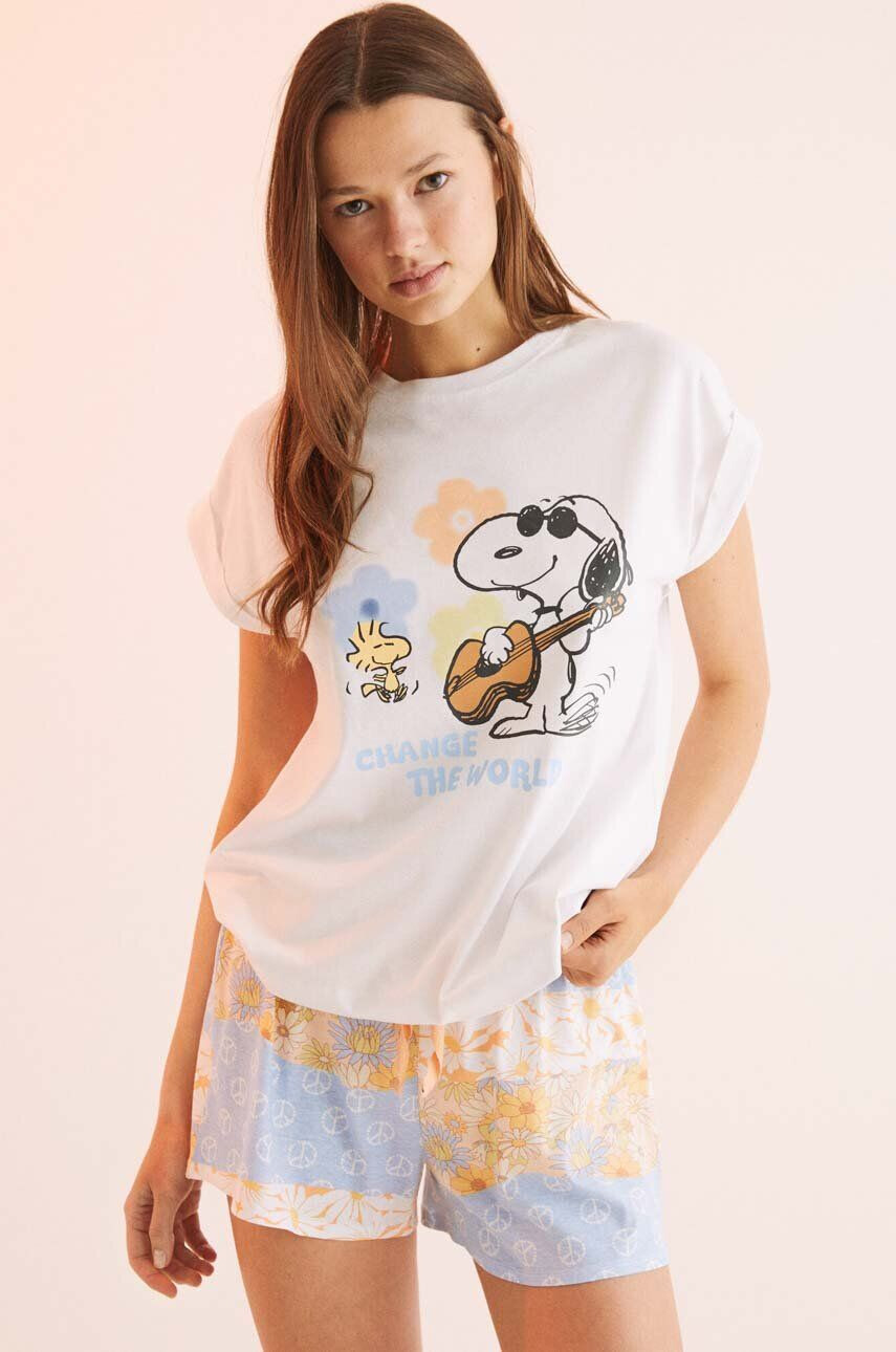 women'secret pamut pizsama Snoopy pamut 3135232 - Pepit.hu