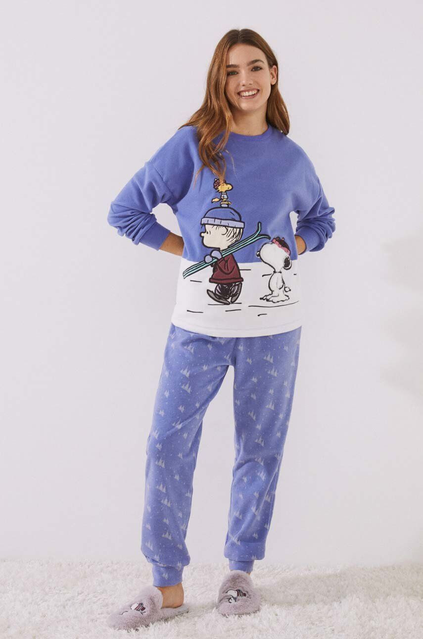 women'secret pizsama Snoopy Ski - Pepit.hu