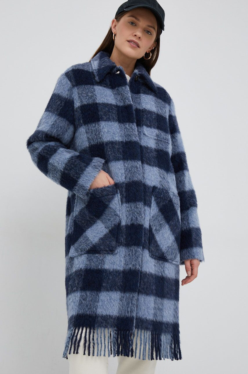 Woolrich gyapjúkabát átmeneti oversize - Pepit.hu