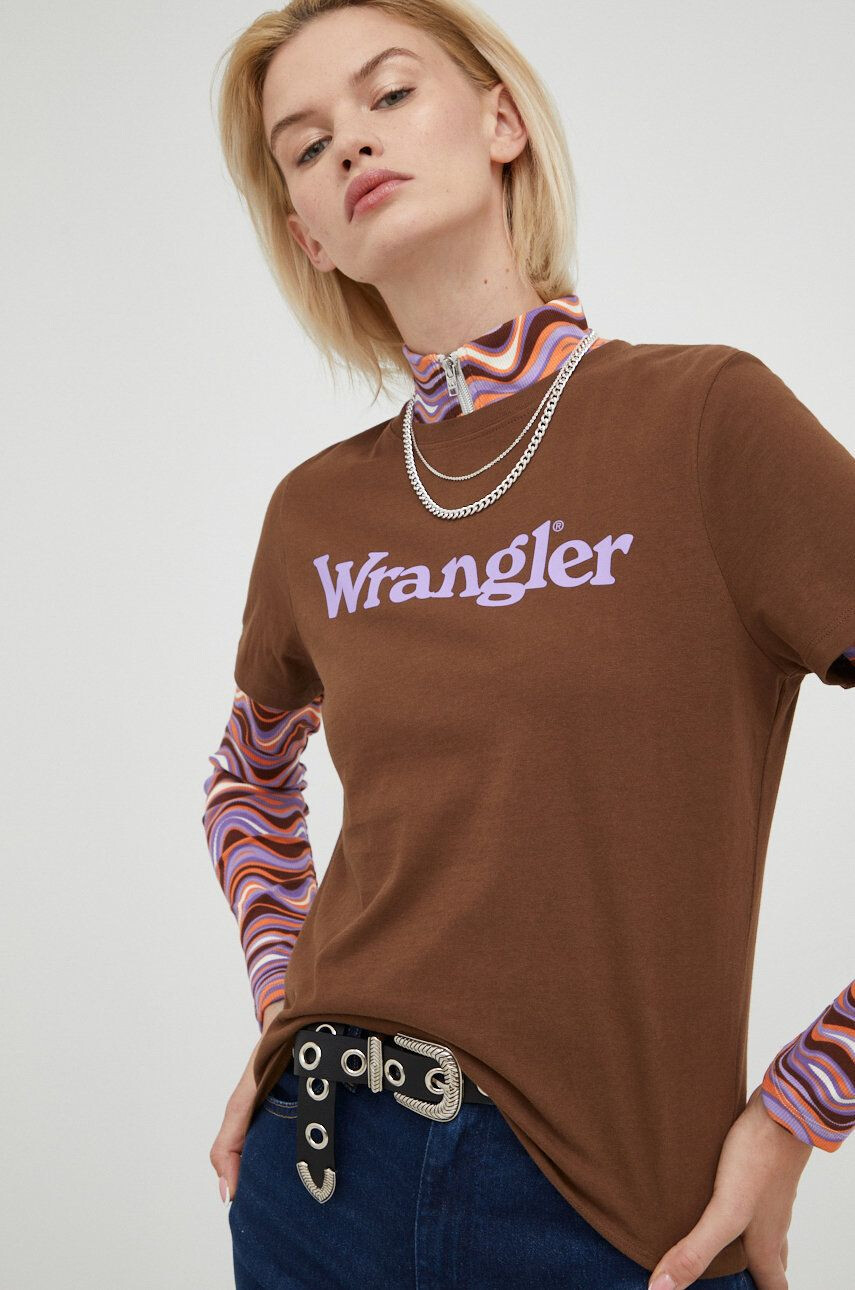 Wrangler pamut póló fehér sima - Pepit.hu