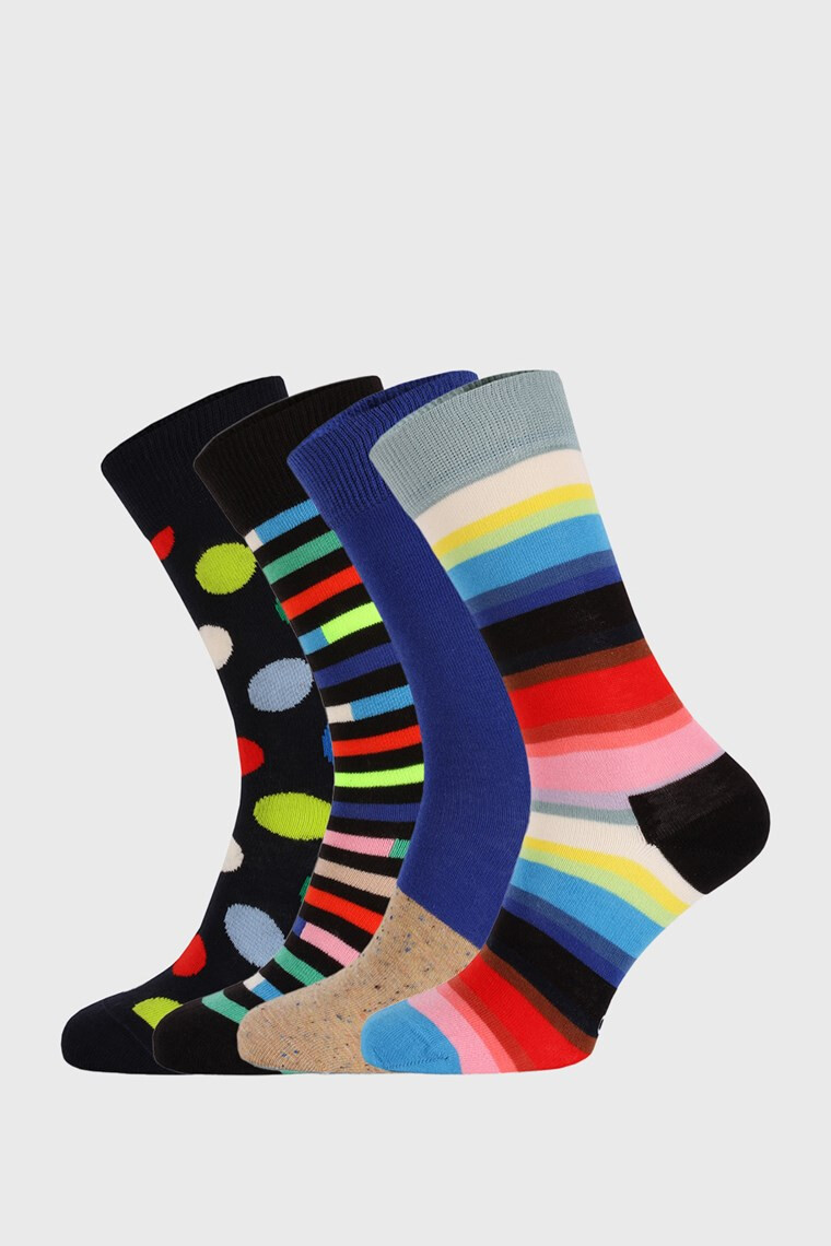 Happy Socks 4 db New Classic zokni egy csomagban - Pepit.hu