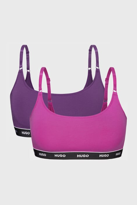 HUGO BOSS 2PACK HUGO Twin Purple Brallete melltartó - Pepit.hu