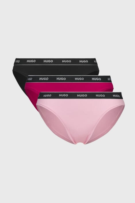 HUGO BOSS 3PACK HUGO Triplet Pink klasszikus női alsó - Pepit.hu