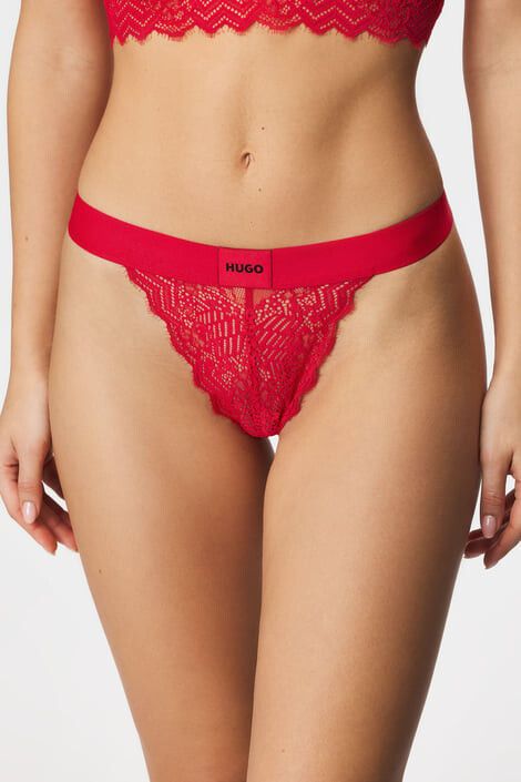 HUGO BOSS HUGO Lace Red tanga - Pepit.hu