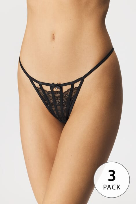 Hunkemöller 3 PACK Amber tanga - Pepit.hu