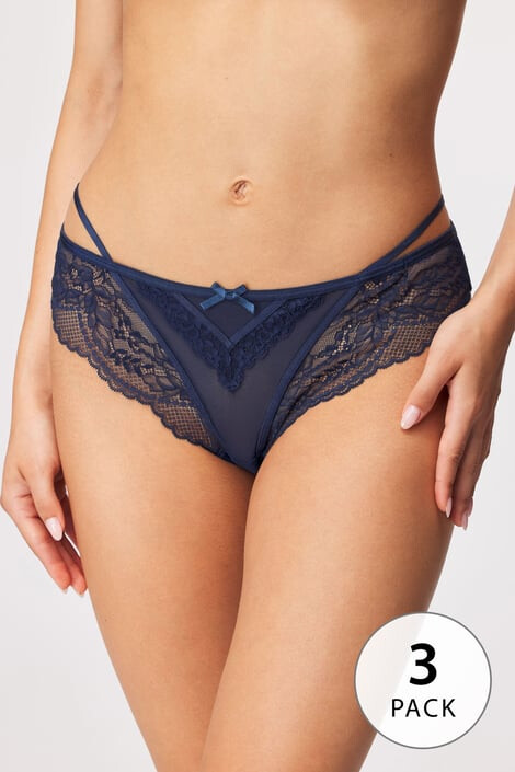 Hunkemöller 3 PACK Anna brazil bugyi - Pepit.hu