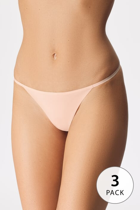 Hunkemöller 3 PACK Invisible tangabugyi - Pepit.hu