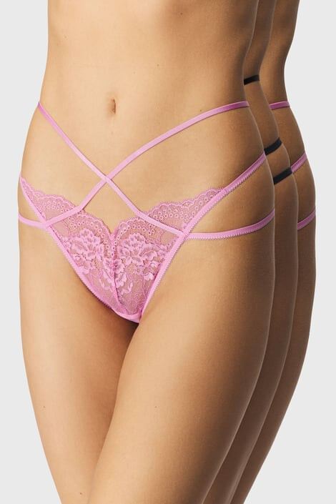 Hunkemöller 3PACK Aylin tanga - Pepit.hu