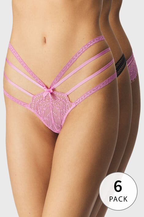 Hunkemöller 6 PACK Karin tanga - Pepit.hu